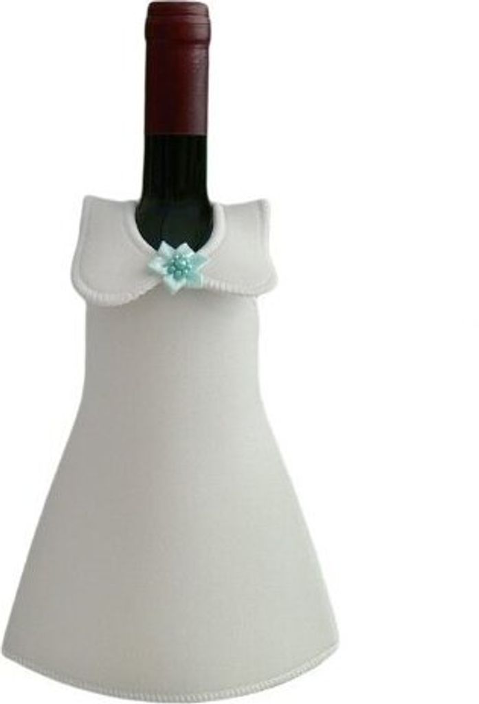 Flaschenkleid Creme