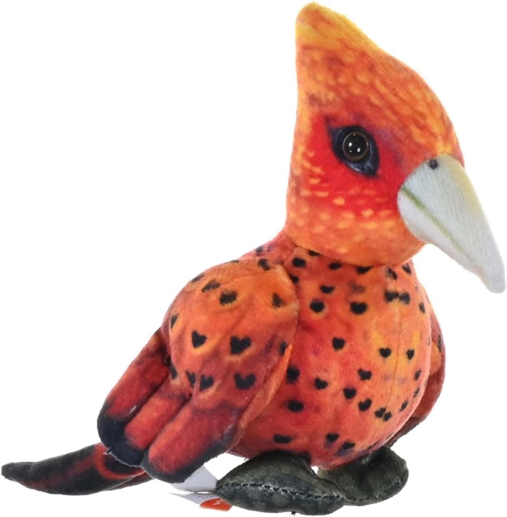 Wild Republic - 28403 - Rainforest, Kastanienholzspecht, Plüsch, 11,4cm, Füllung aus recycelten Wasserflaschen, umweltfreundlich, Specht
