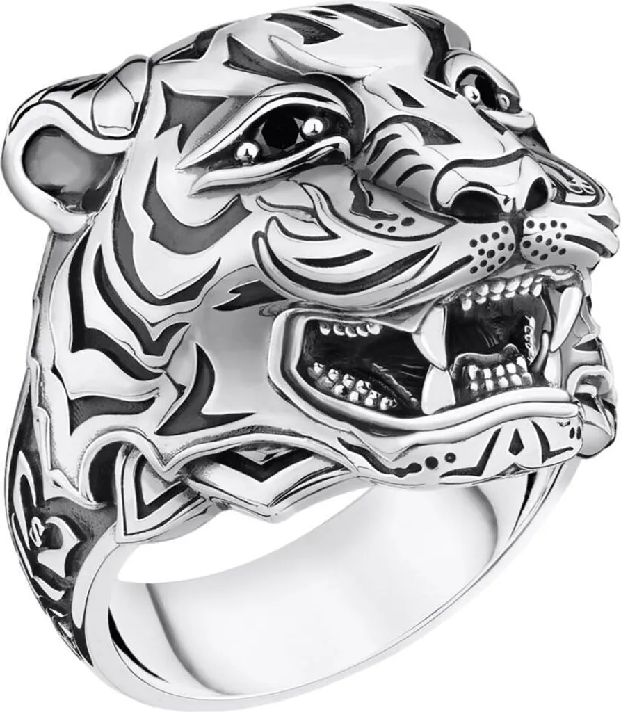 Bague Unie Thomas Sabo Rebel at Heart Argent 925 Finition Polie Taille 56