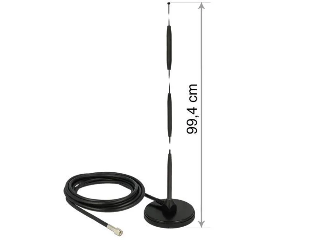 Antenna GSM Professionale 7 dBi SMA | Cavo RG-58 3m per Uso Esterno