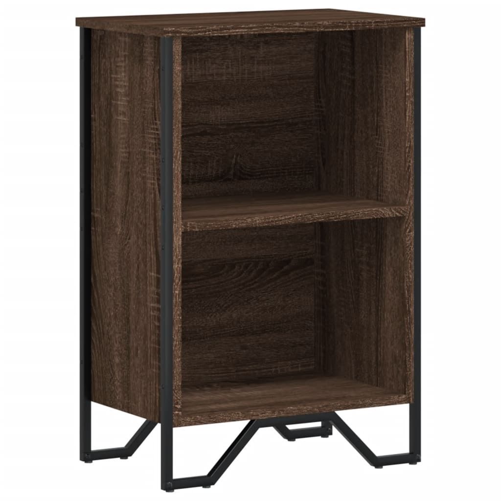 "2026 MODERNE"Bücherregal - Bücherschrank/Standregal Langlebiges - Braun Eichen-Optik 50x31x74,5cm Holzwerkstoff - Bücherregale NeuMöbel762066
