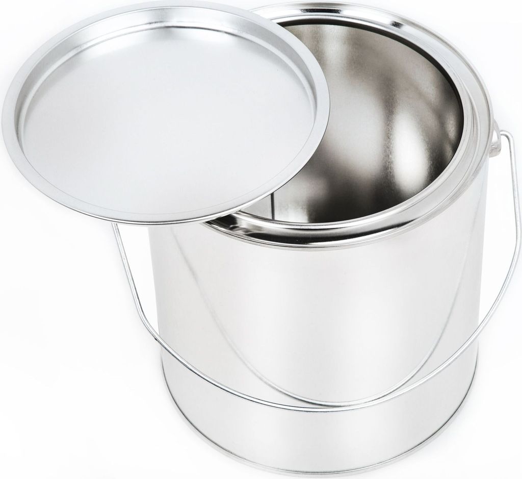 Benbow Blechdose 2,7L verzinkt, für Flüssigkeiten, Chemikalien und Schüttgüter