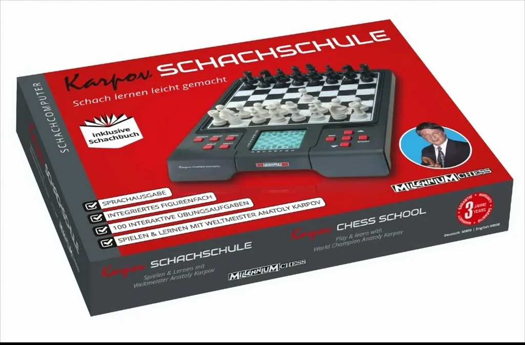 Ordinateur d'échecs interactif Millennium Karpov avec coaching vocal - 15
