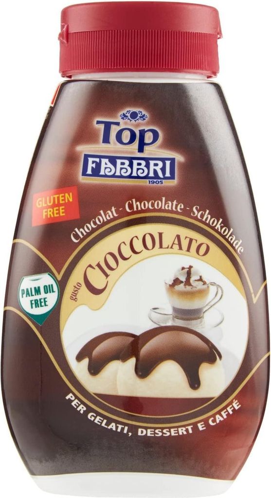 3x Fabbri gourmet sauce Topping Cioccolato Schokolade 225g