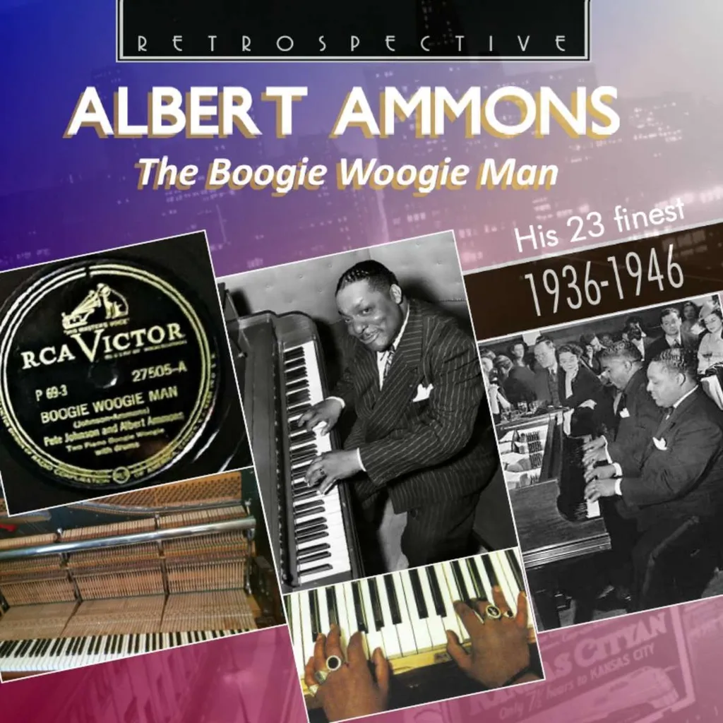 Disque Vinyle Jazz Boogie Woogie Man par Albert Ammons format 33 tours