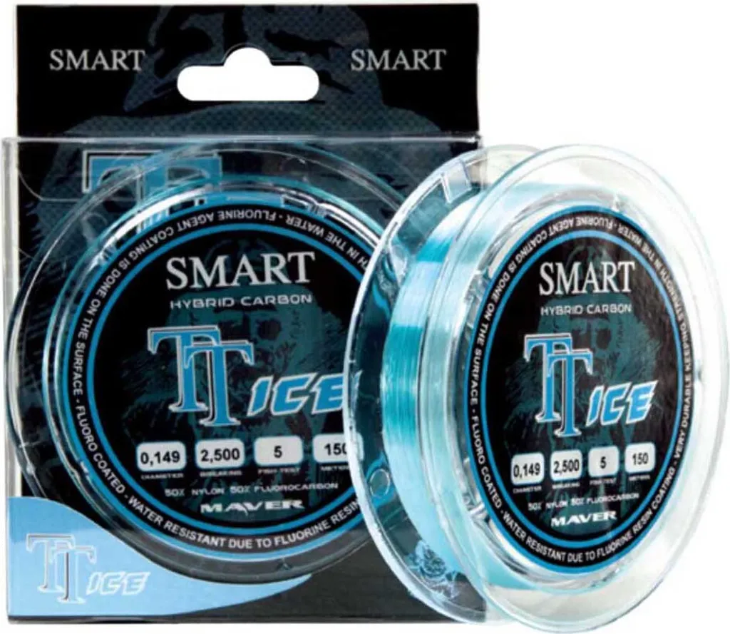 Monofilament Maver Tt Ice 1000 M 0.149 mm - Fil de Pêche Haute Précision