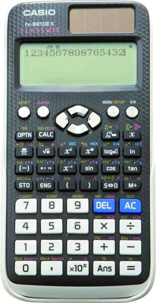 Casio FX-991DE X ClassWiz - La Migliore per Maturità e Università - 9