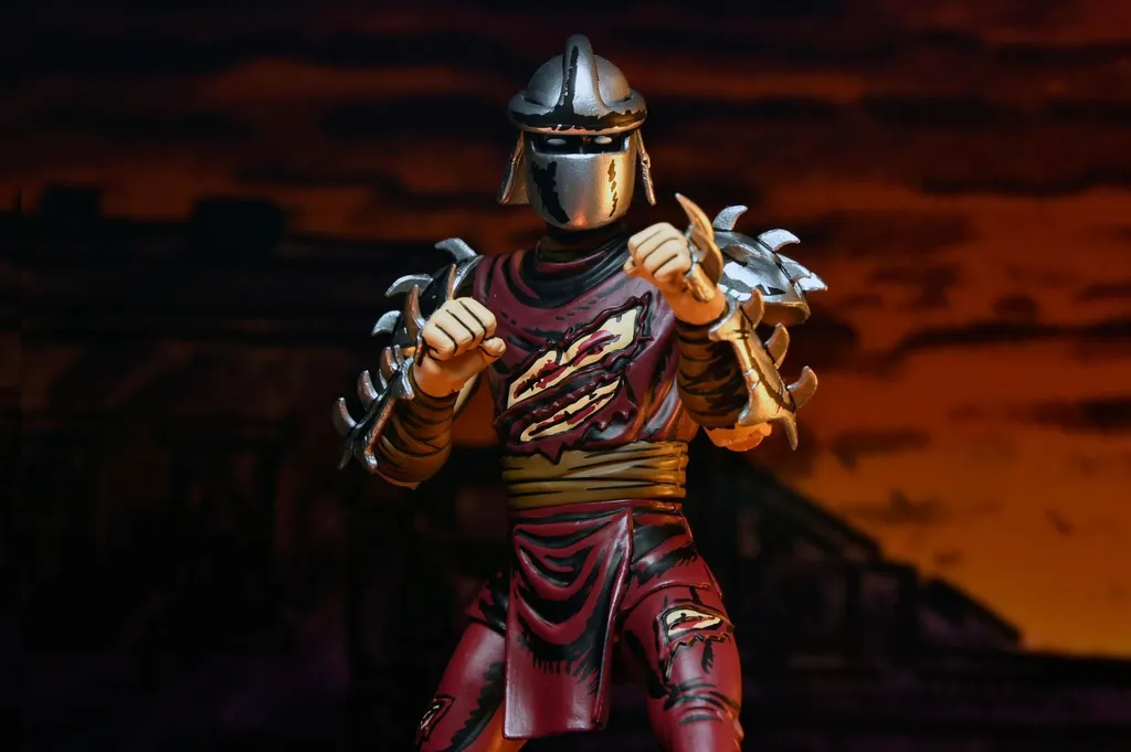 Figurine Shredder pour Diorama TMNT - Version 18 cm Combat Damage - 8