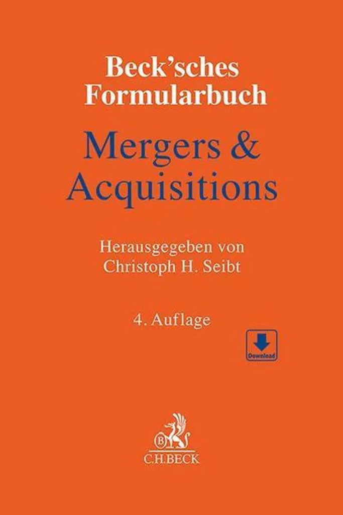 Formulaire Juridique M&A Beck'sches : Recueil de Modèles de Contrats Pro