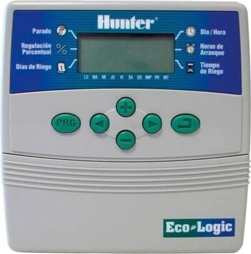 Hunter ELC601IE Programmateur 6 Zones avec Fonction QuickCheck et Eco-Logic