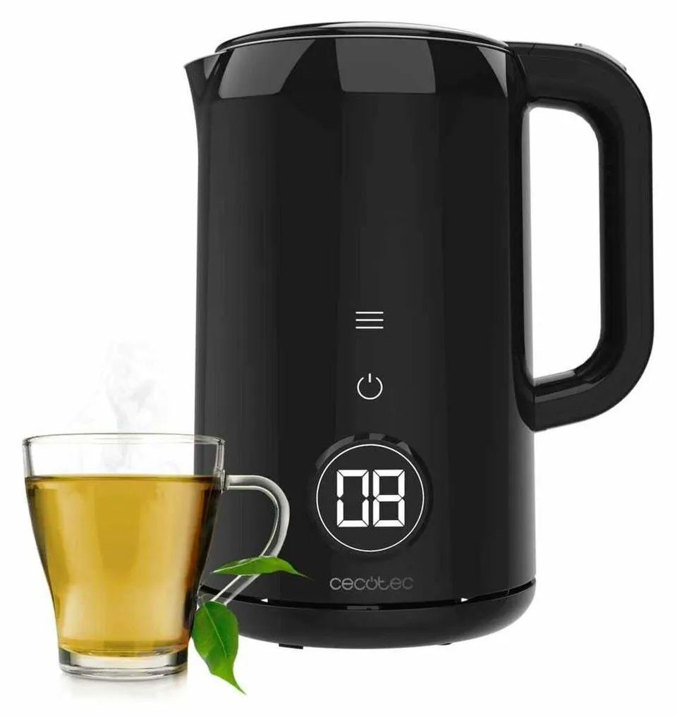 Bouilloire numérique 1,7L anti-calcaire 2200W pour une chauffe précise