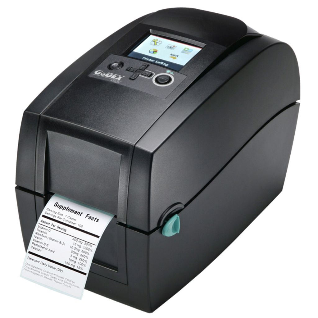 Godex RT200i, Direkt Wärme/Wärmeübertragung, 203 x 203 DPI, Produktbild 