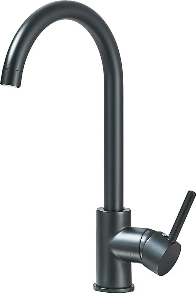 Rubinetto Nero Opaco Cucina 360 Gradi - Qualità Professionale a Vista
