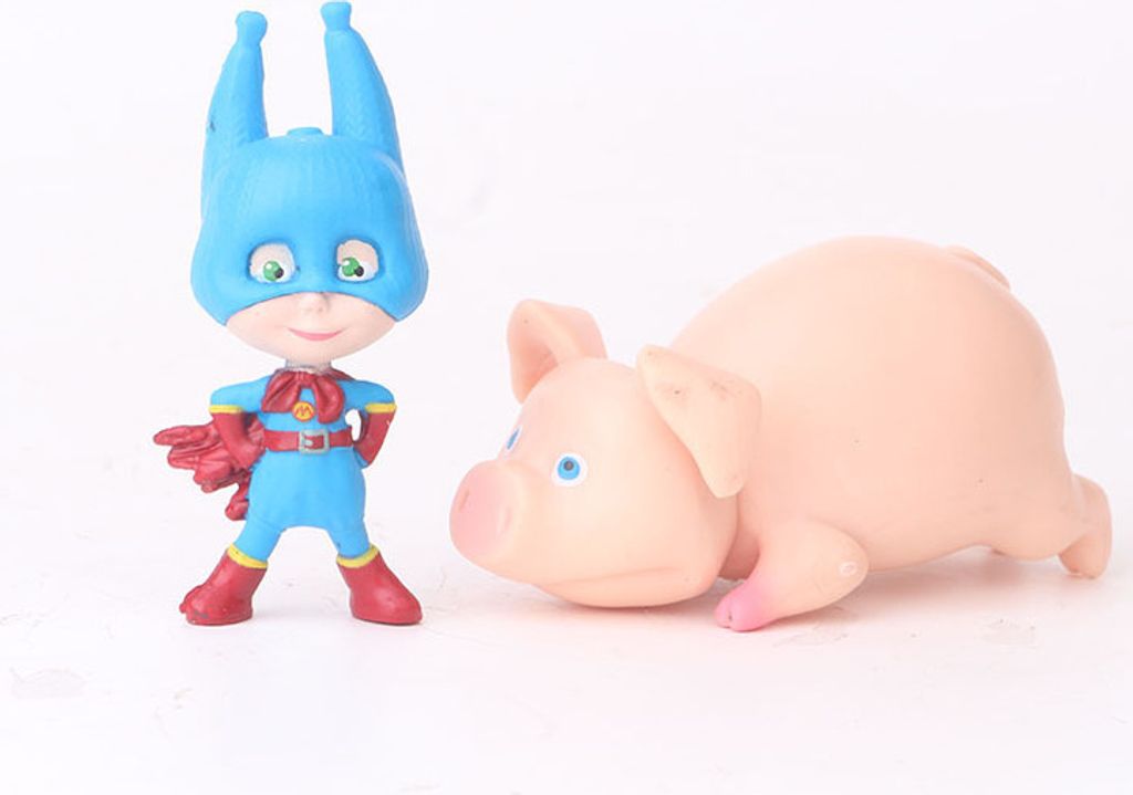 10 Stück Masha und der Bär Action Figur Anime Modell Produktbild 5