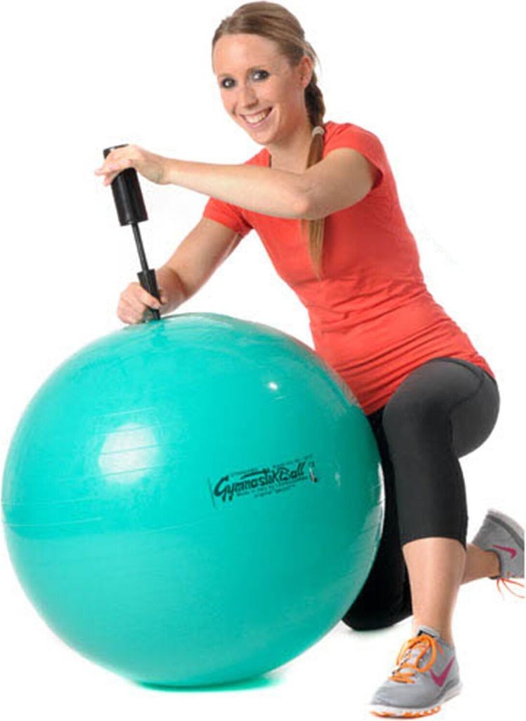 Original Pezzi® Gymnastikball STANDARD avec pompe - vert Image du produit 