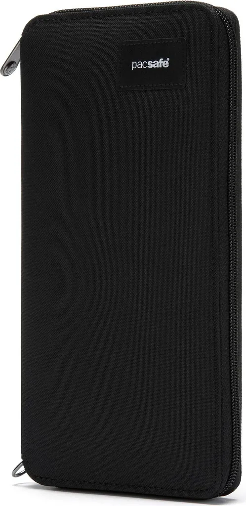 Portafoglio Viaggio Pacsafe RFIDsafe Jet Black - Organizzatore Passaporto - 2