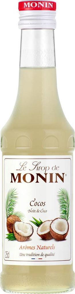 Syrop kokosowy Monin o egzotycznym smaku świeżego kokosa, Zdjęcie produktu 