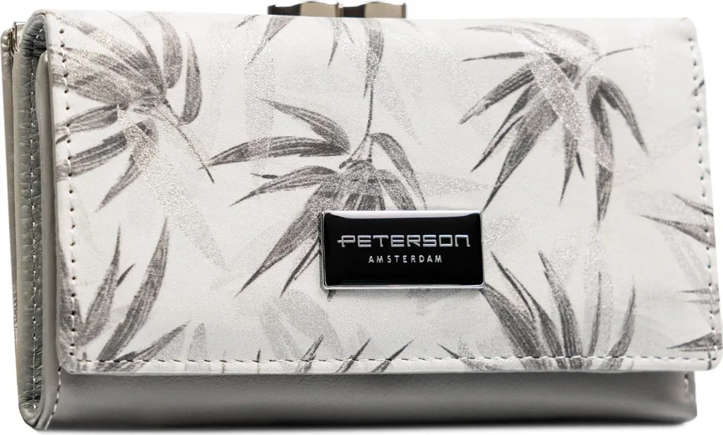 Portafoglio Peterson Greg58107 in Vera Pelle con Protezione RFID