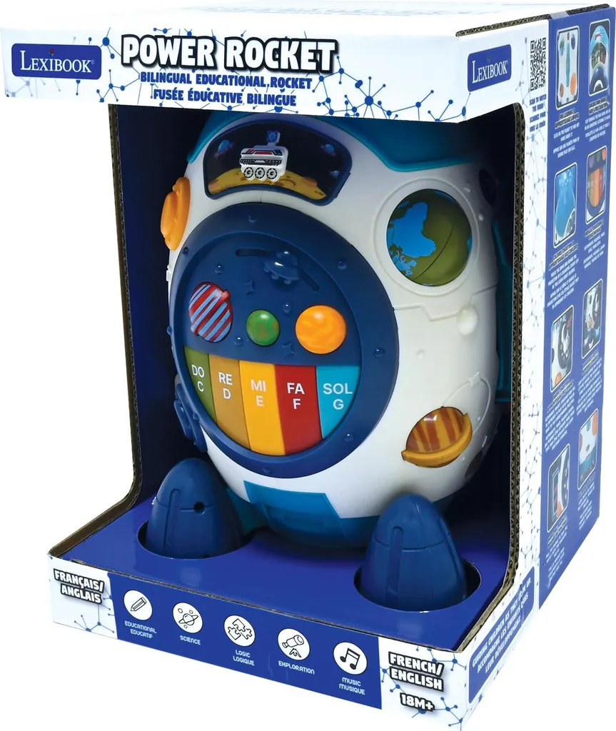 Fusée interactive Jupiter bilingue : le cadeau idéal pour petit astronaute - 6
