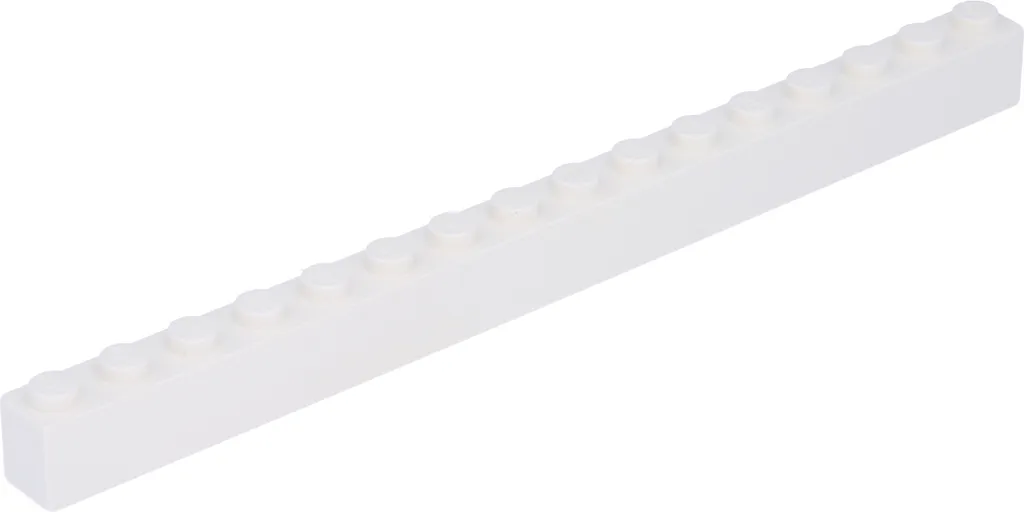 Brique Lego 1x16 Blanche Lot de 100 Pièces pour Renforcer Vos Murs