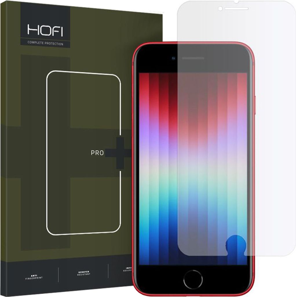 Gehärtetes Glas Hofi Glass Pro+ Iphone 7 / 8 / Se 2020 / 2022 Klar