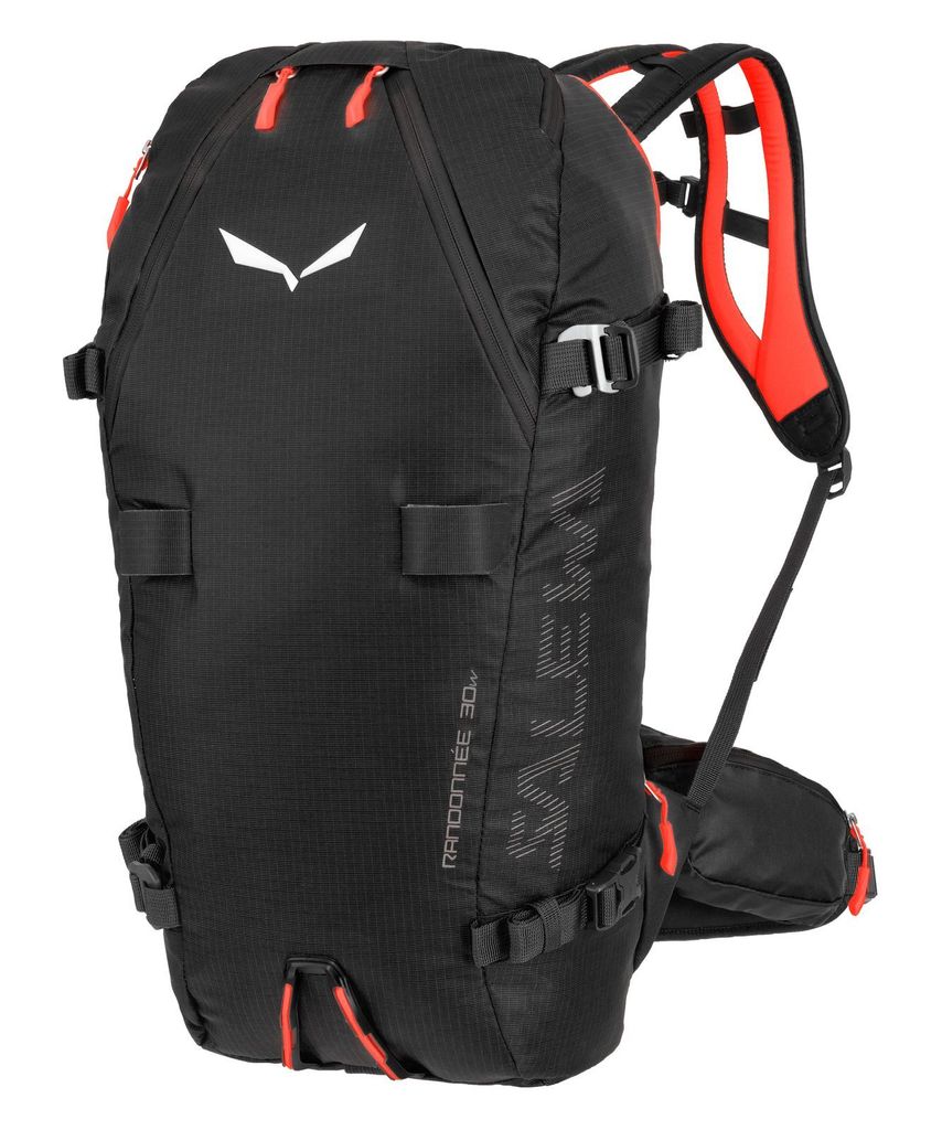 Salewa Rucksack Randonnée 30W für Ski Wandertouren 36 Liter, Farbe:Schwarz
