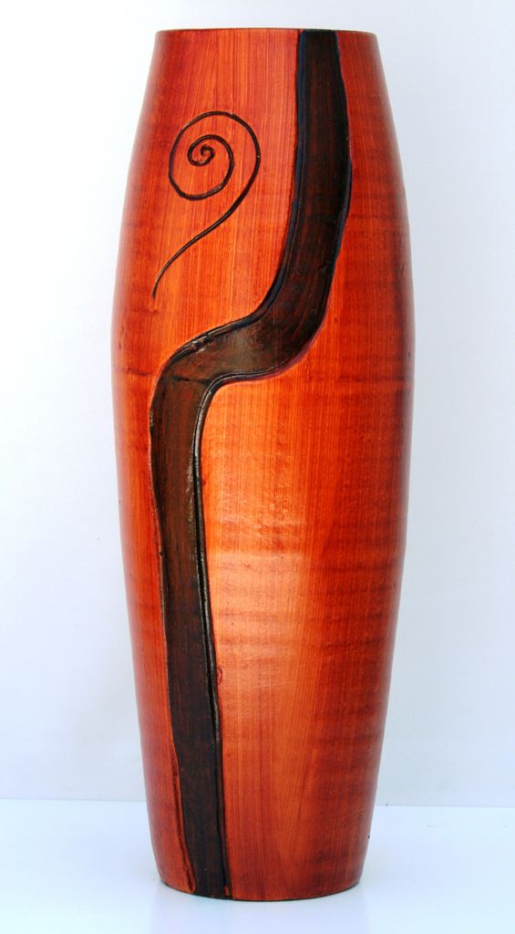 BODENVASE "ONDA Modell2" - Größe: ca.60 CM Braun