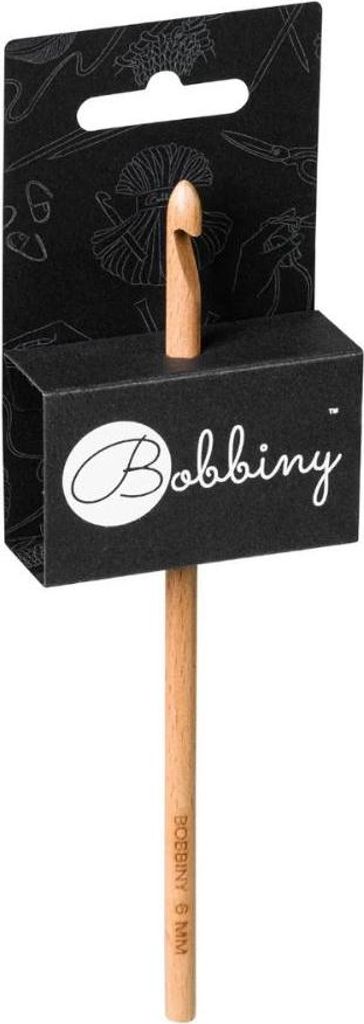 Bobbiny Häkelnadel Buchenholz Länge 17 cm Stärke 4-16 mm Durchmesser 10.0 mm