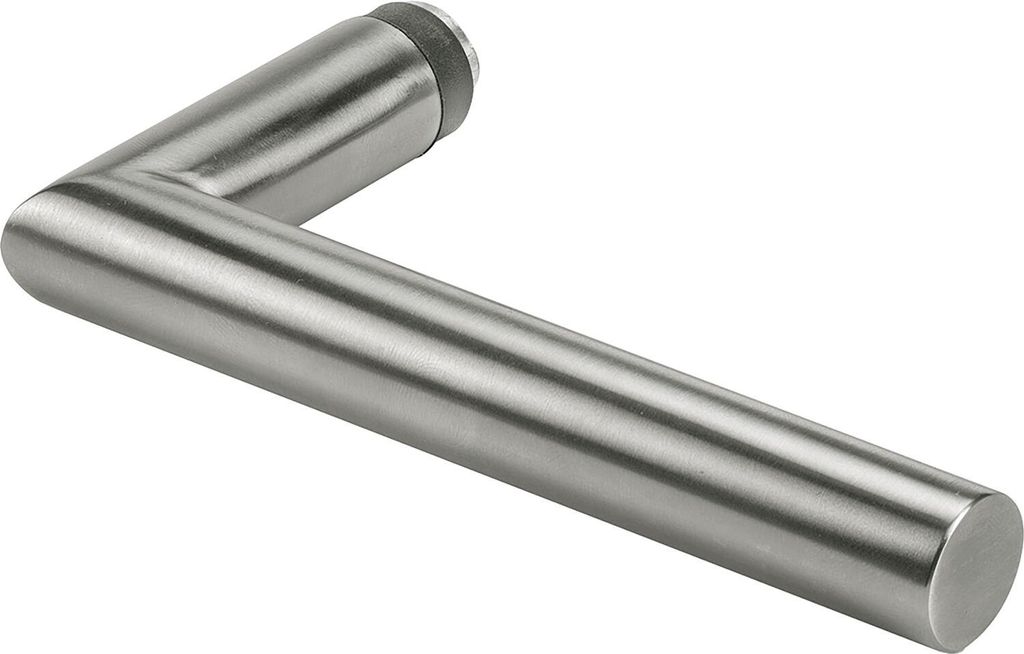 AMF Drückerlochteil 424 L-Form, Ansatz 18 mm, VK 8 mm, Edelstahl