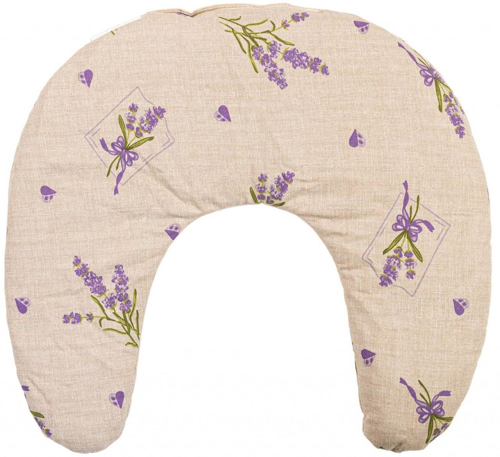 GIRAFFENLAND Traubenkern Nackenhörnchen Landhausstil Romantik 30x33 - Traubenkernkissen - Nackenkissen - Wärmekissen für Nacken