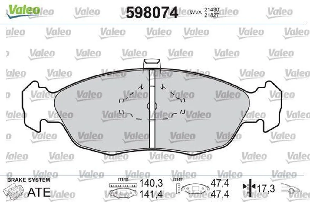 Plaquettes de Frein Valeo 598074 : Stop aux Bruits et Freinage Mou
