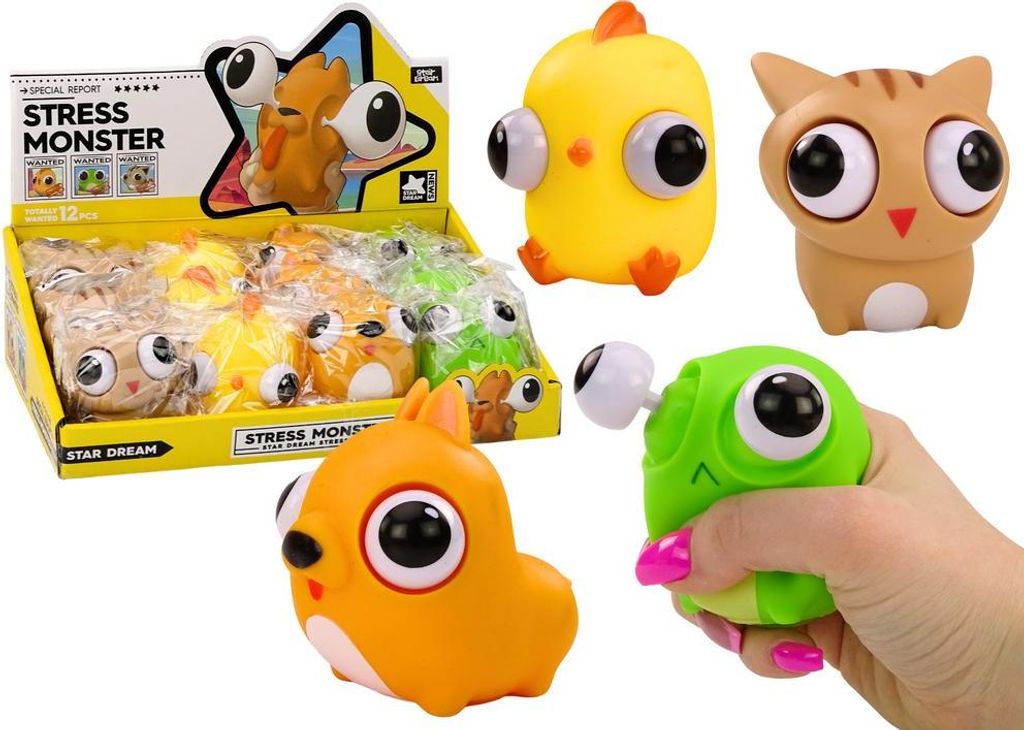 Antystresowa zabawka Happy Monster Squish Sensory Mix Zdjęcie produktu 
