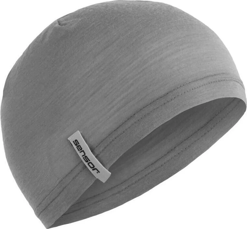 Sensor Merino Active 19200067 Under Helmet Cap - Grey Performance - 1