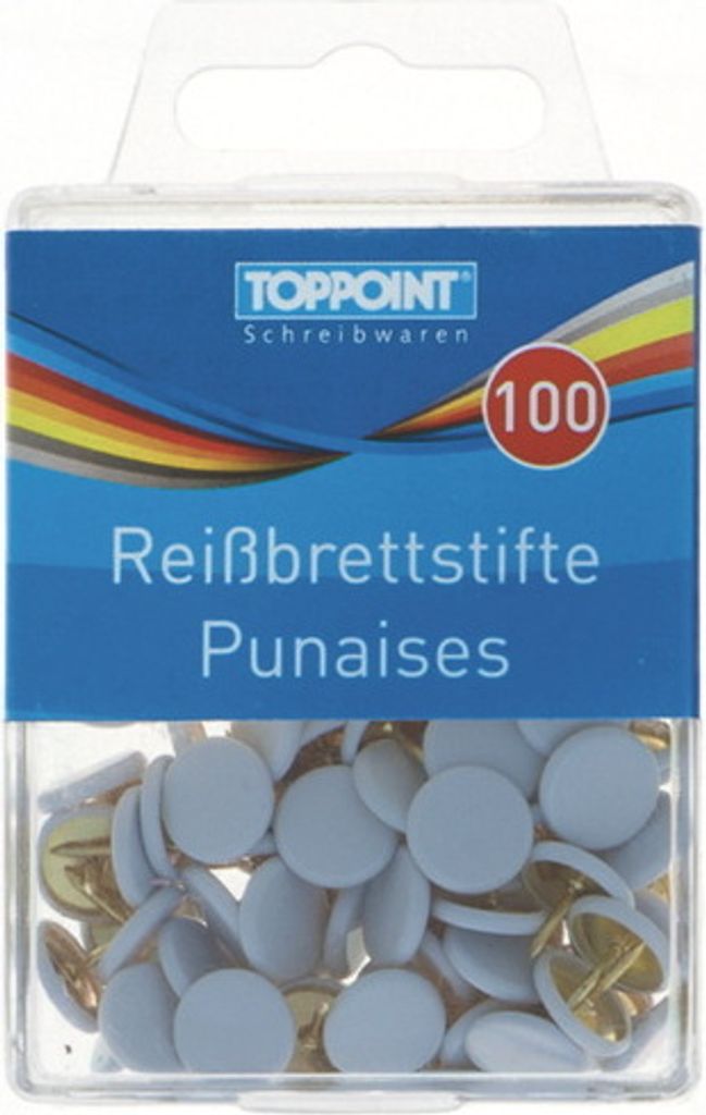 Stylex 24465, Weiß, Metall, 100 Stück(e), Box Produktbild 
