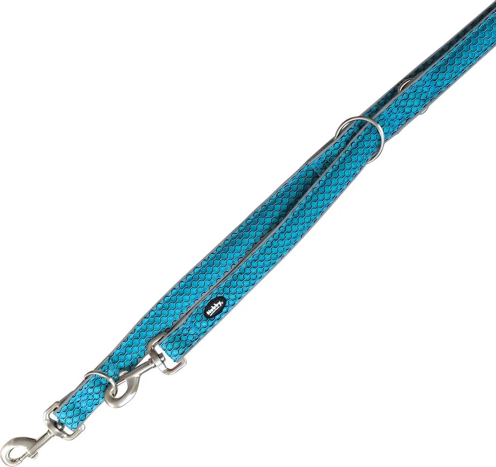 Guinzaglio 2 Metri Nobby Mesh Air L-XL | 32mm Azzurro per Cani