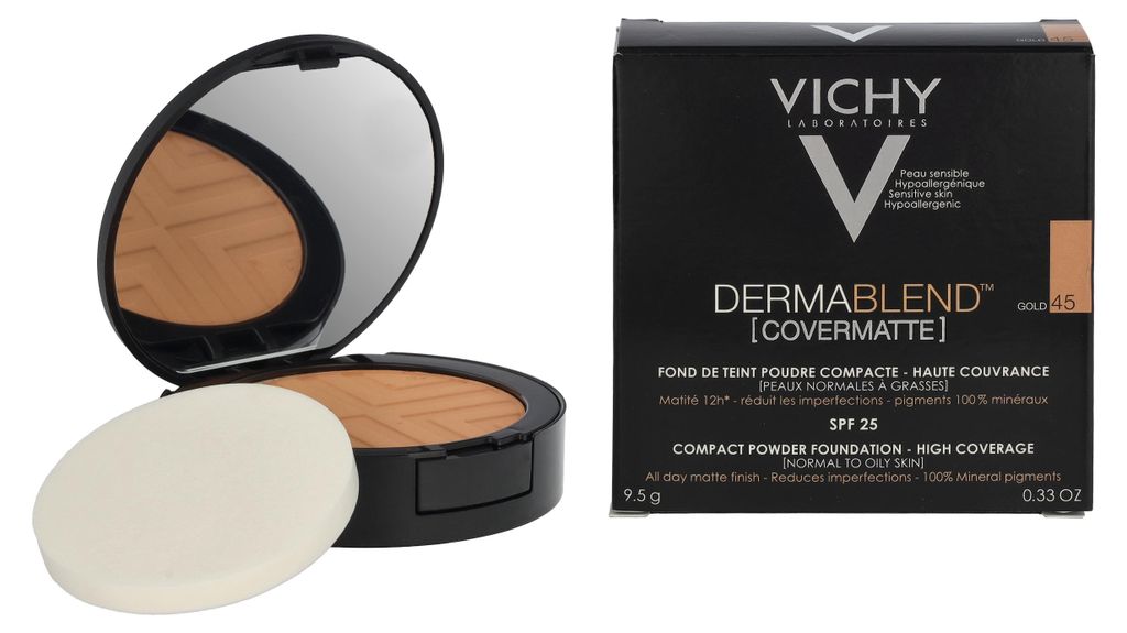 Vichy Dermablend Covermatte Puder-Make-up mit mattierender Produktbild 