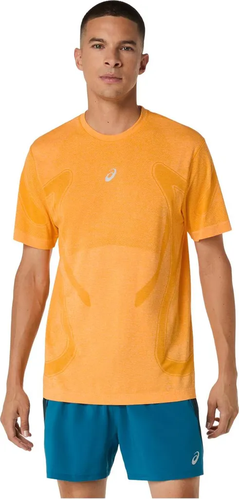 T-shirt de Running Asics Road SS Top Sans Coutures Respirant pour Homme