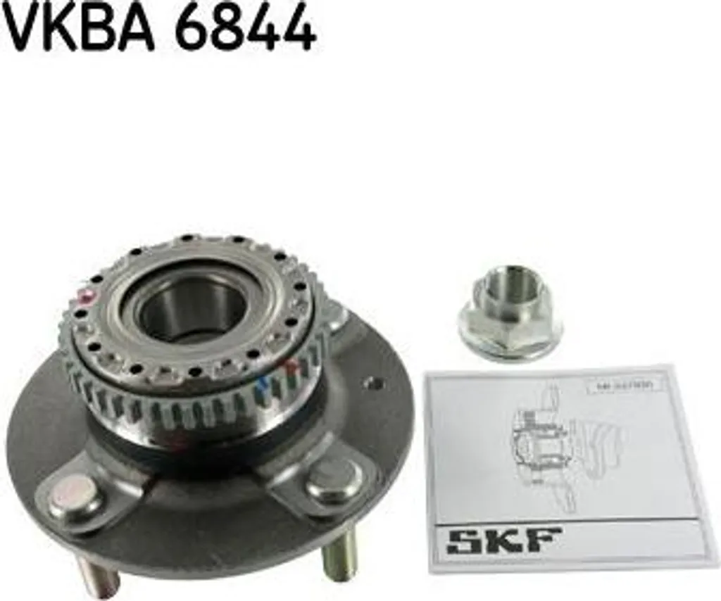 Roulement de Roue Robuste SKF VKBA 6844 avec Joint d'Étanchéité OE