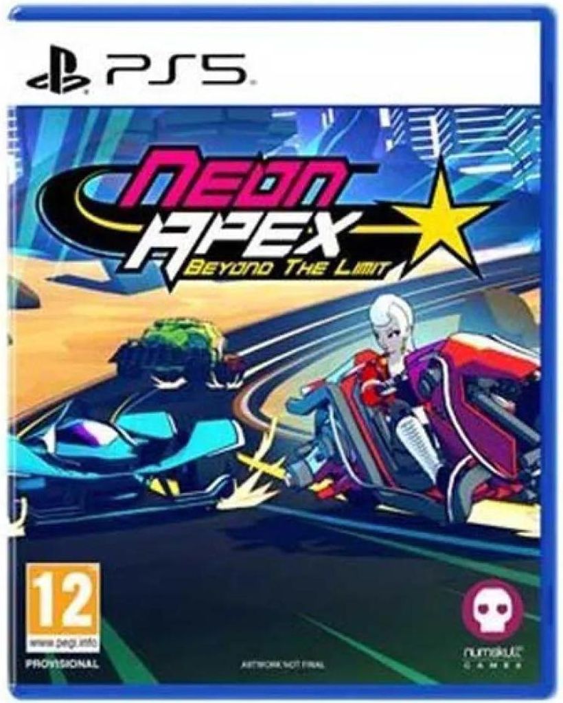 Playstation Games Ps5 Neon Apex Beyond The Limit Durchsichtig PAL Durchsichtig PAL