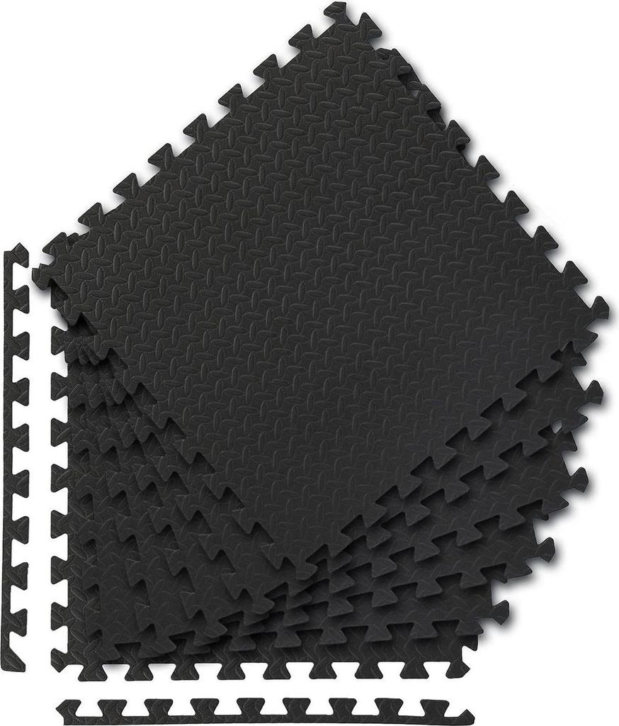 Mata Ochronna do ćwiczeń puzzle pianka EVA 6 elementów, Zdjęcie produktu 