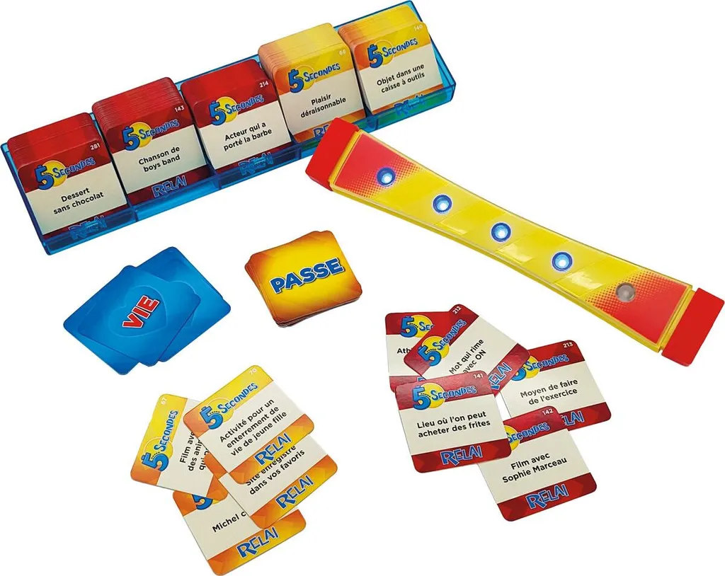 Jeu pour Animer vos Soirées : 5 Secondes Relai Megableu - Version FR - 4