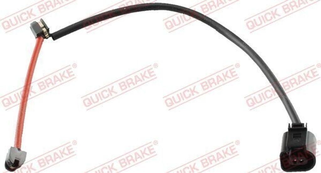 QUICK BRAKE WS 0426 A Warnkontakt Bremsbelagverschleiß 370mm Vorne für AUDI A3 Sportback (8PA) TT Coupe (8J3) TT Roadster (8J9) für SEAT Leon ST...