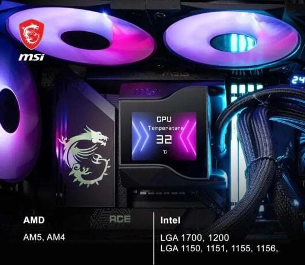 Éviter Surchauffe CPU avec MSI MPG CORELIQUID D240 Watercooling PC - 10