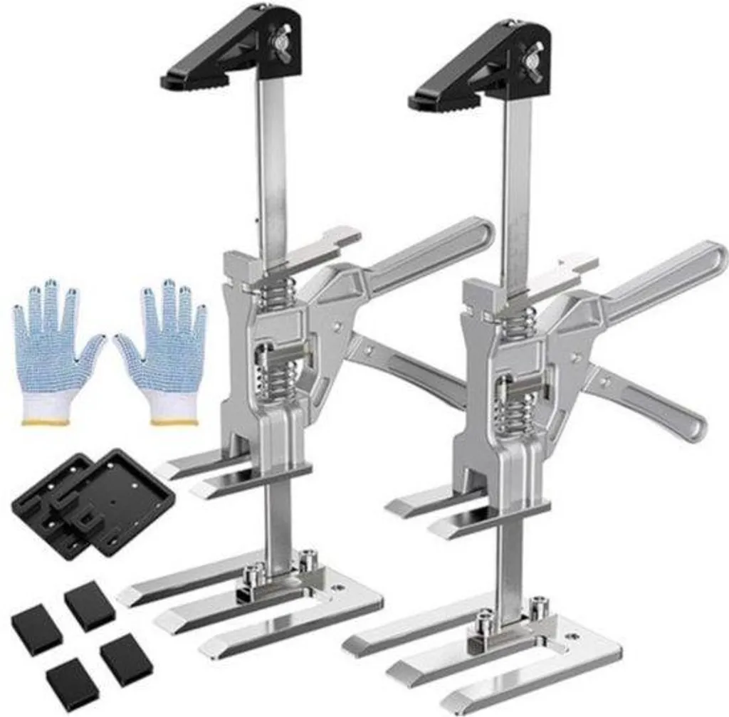 Outil de levage pour meubles et portes - Lot de 2 leviers polyvalents