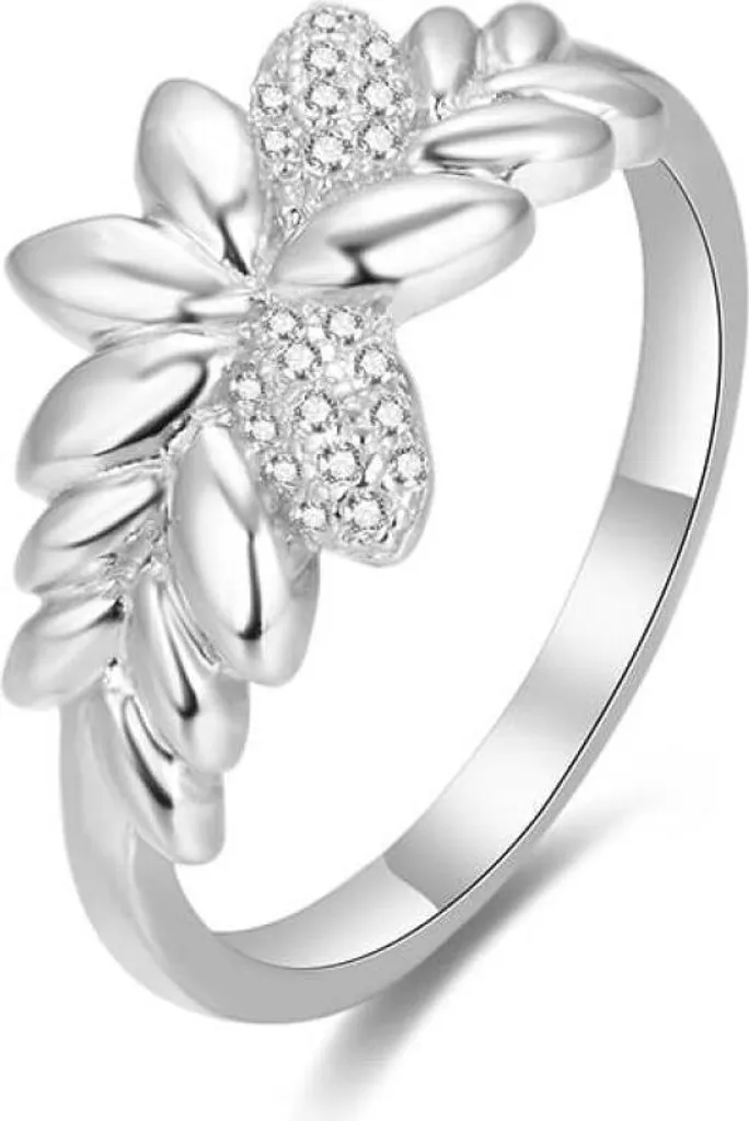 Anello in argento con zirconi AGG347, 54 mm