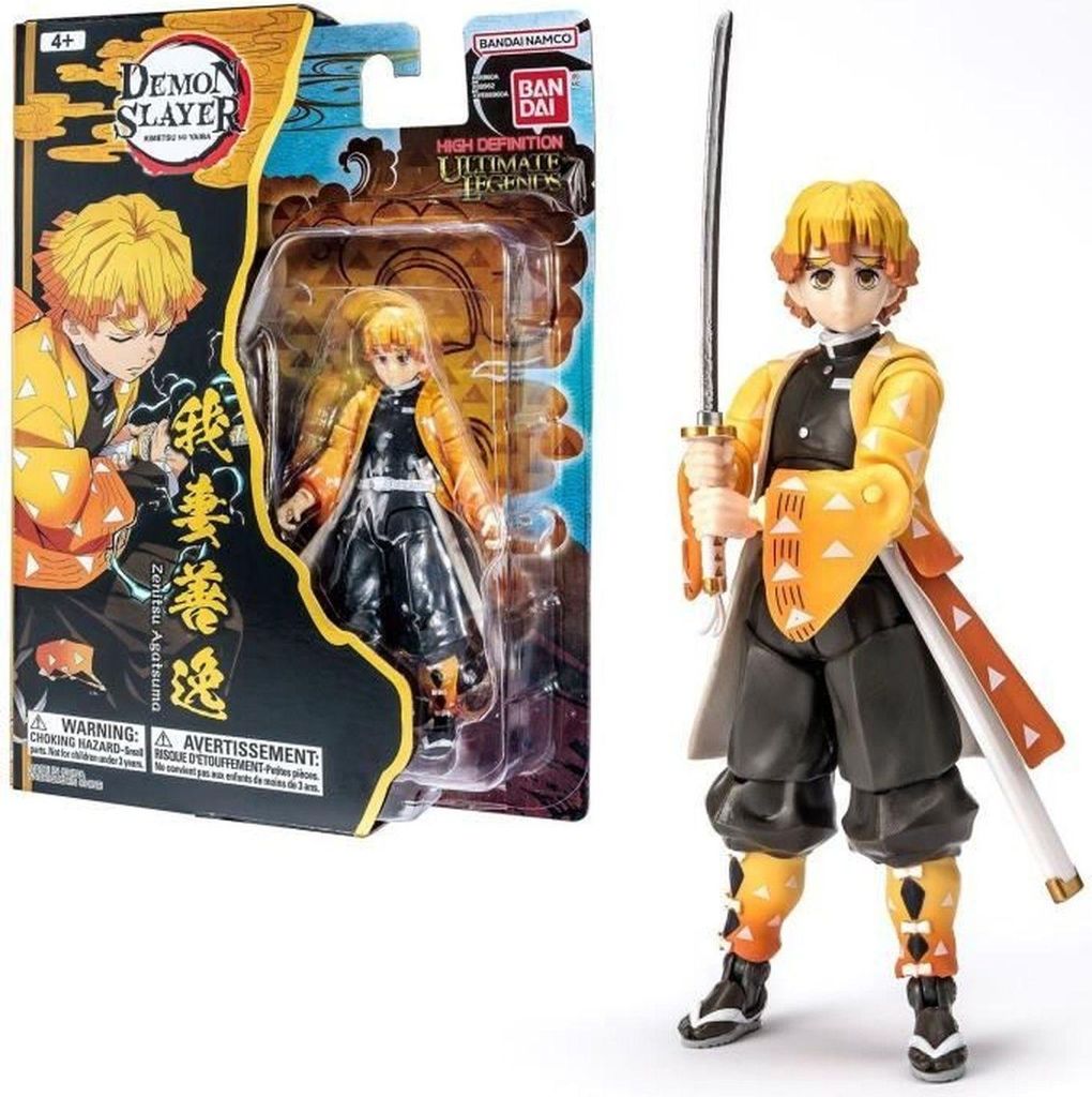 Figur mit Gelenken Bandai Demon Slayer Zenitsu Agatsuma
