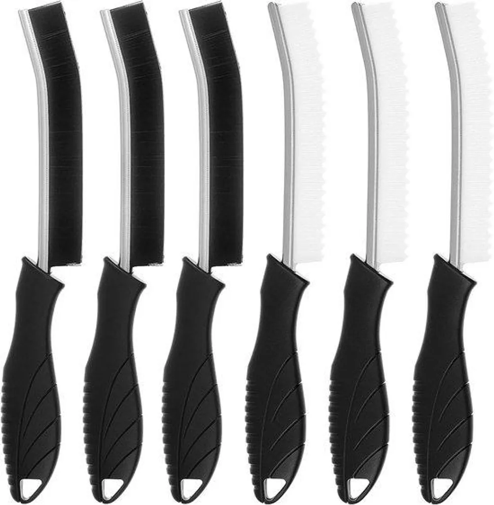 Kit brosses de ménage pour salle de bain et cuisine - Lot de 6 pièces