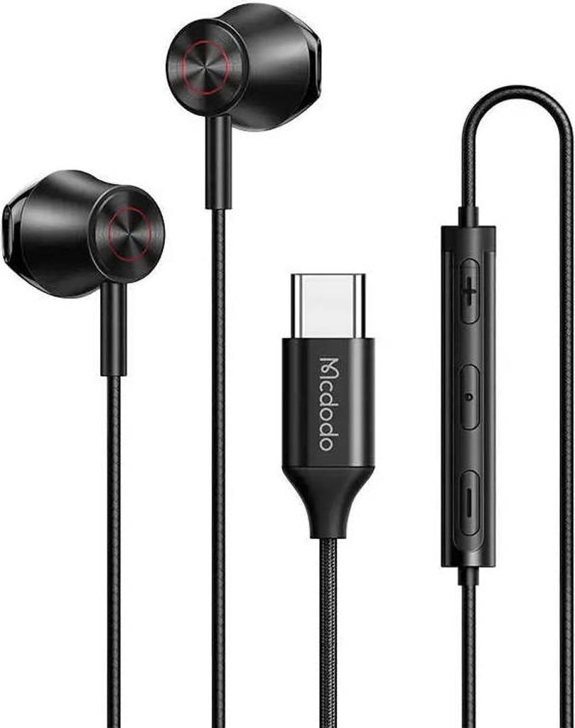 MCDODO Kabelgebundene Kopfhörer USB-C mit Mikrofon, In-Ear Produktbild 