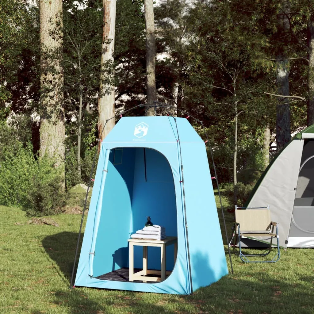 Tente de protection visuelle Quick Release bleue et imperméable