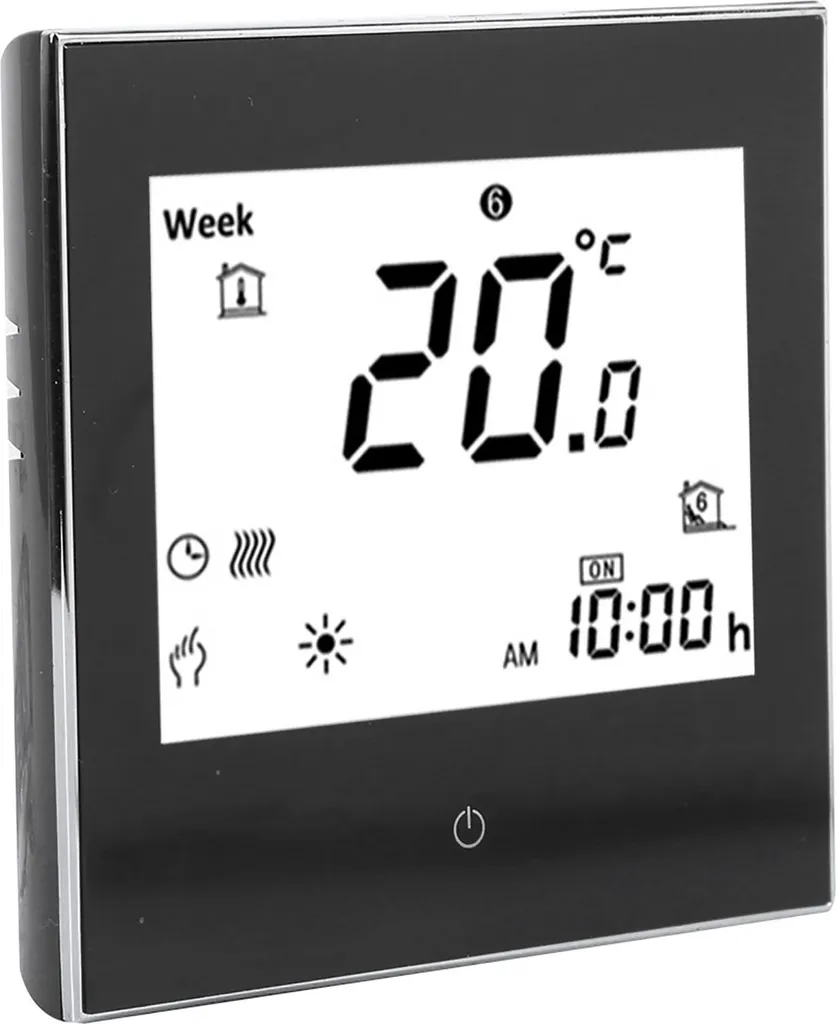 Thermostat d'ambiance tactile programmable pour chauffage central 5A - 3